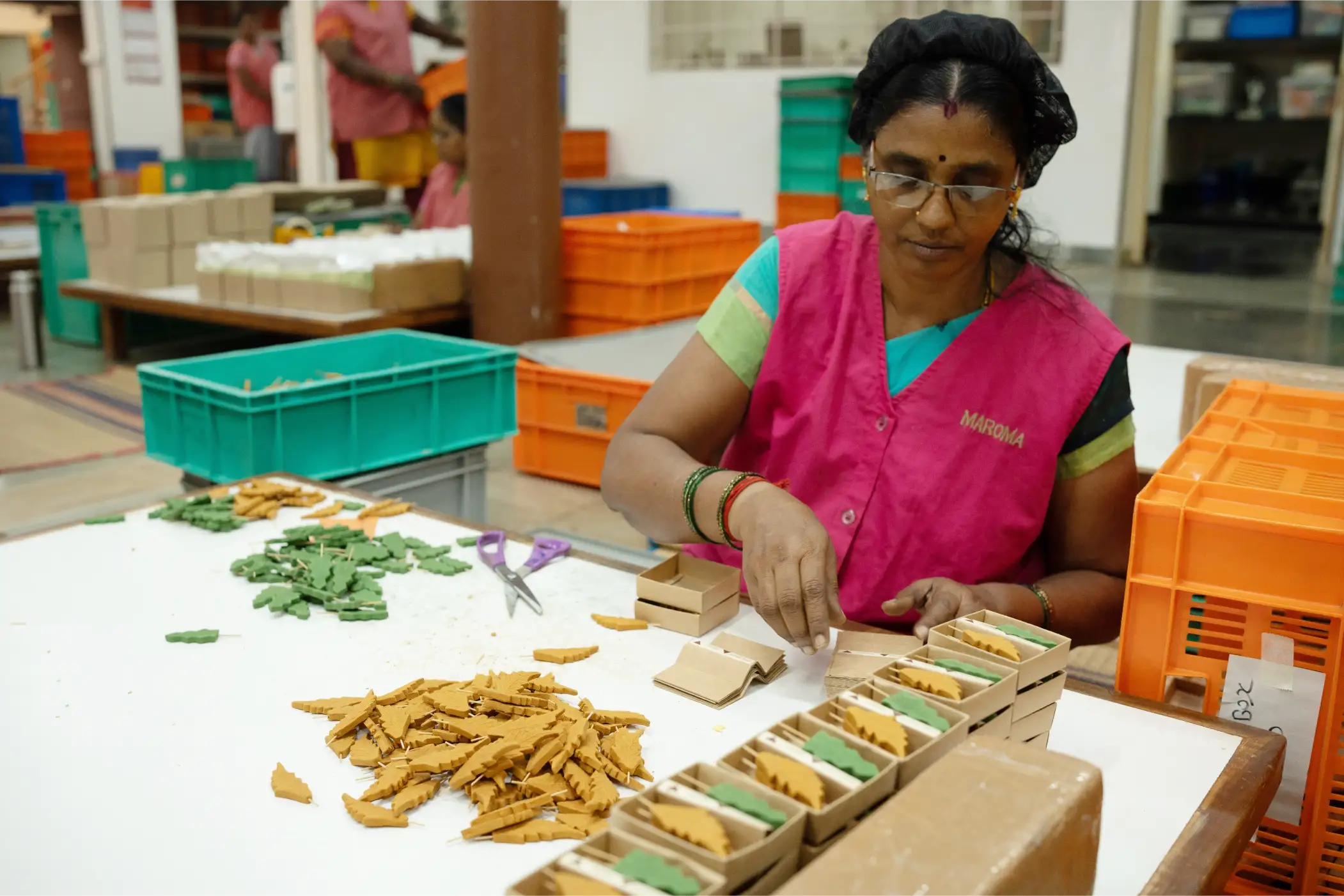 Maroma artisans at work in Kuilapalayam