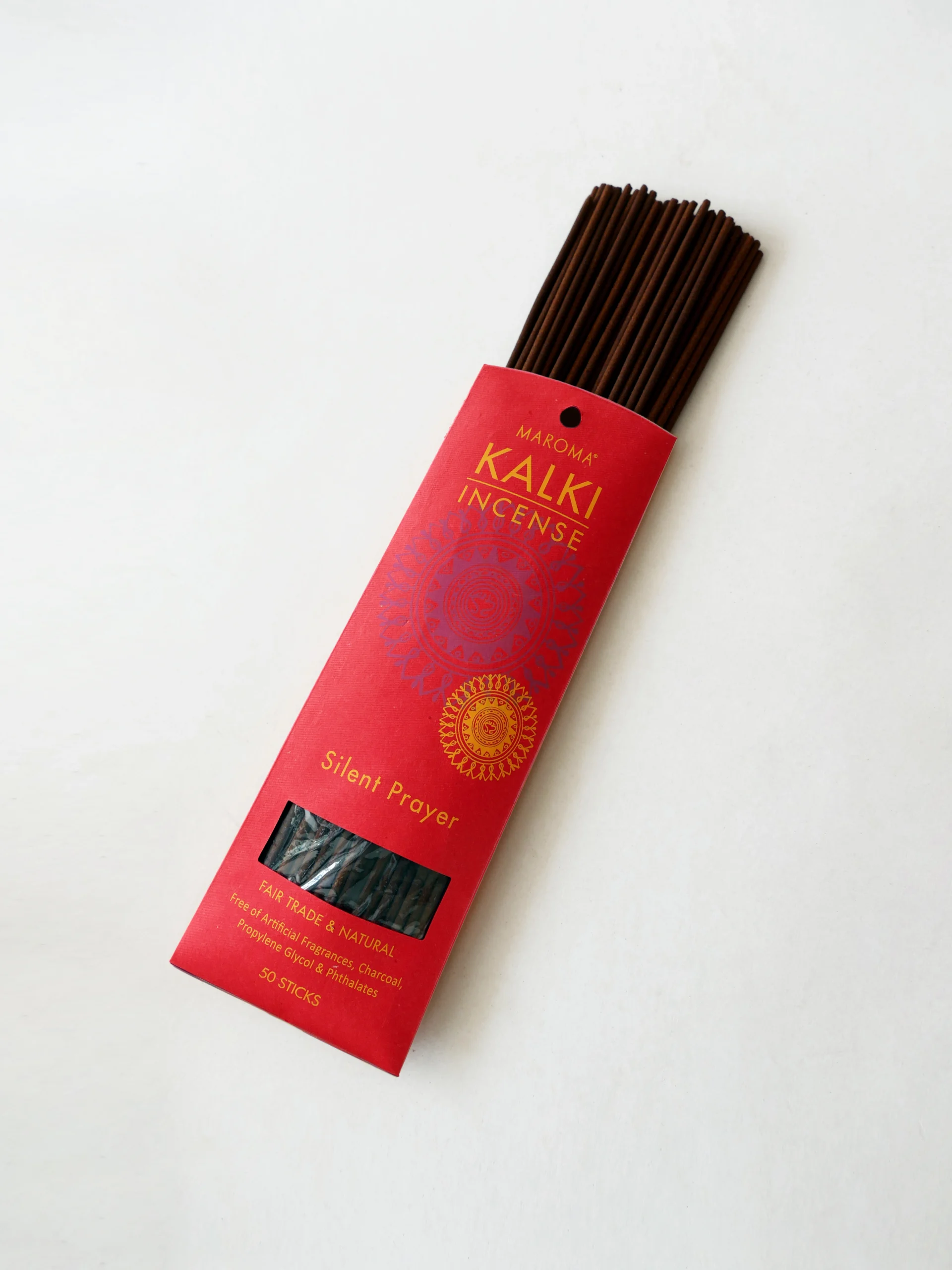 Silent Prayer Kalki Incense – 50 Sticks - Maroma