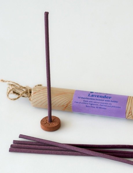 Lavender Bambooless Incense – Pack of 20 - Maroma