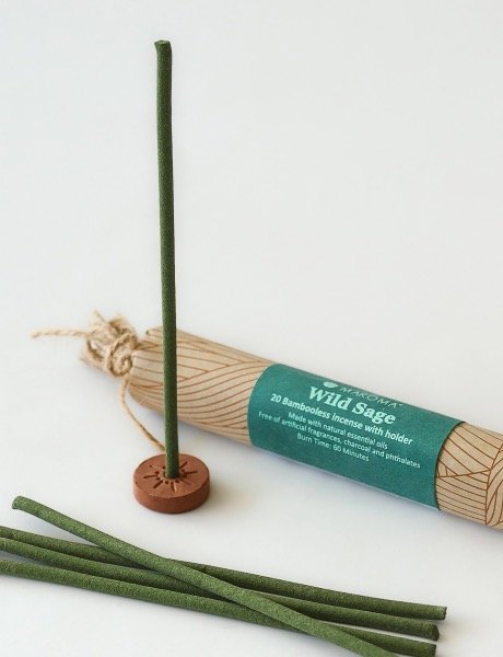 Wild Sage Bambooless Incense – Pack of 20 - Maroma