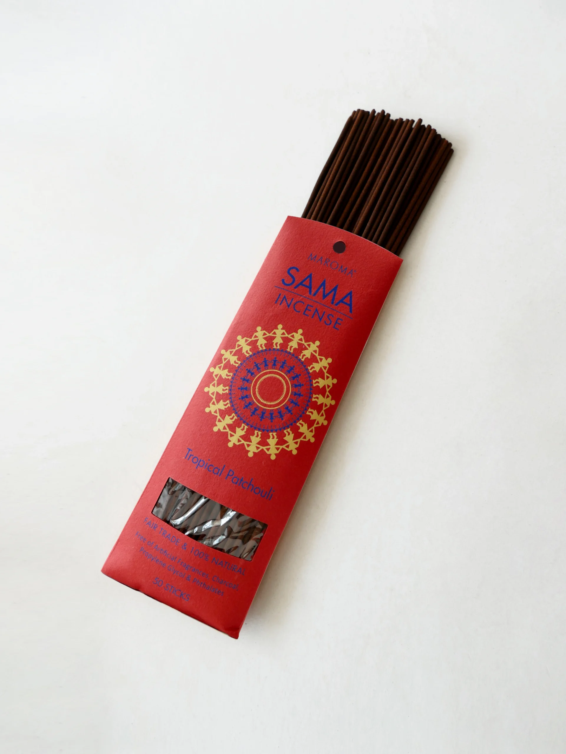 Tropical Patchouli Sama Incense – Pack of 50 - Maroma