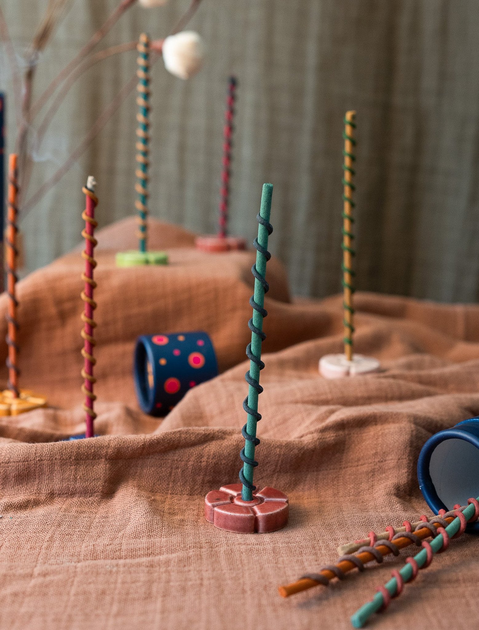 Double Scented Spiral Incense – Herbal Sanctuary - Maroma