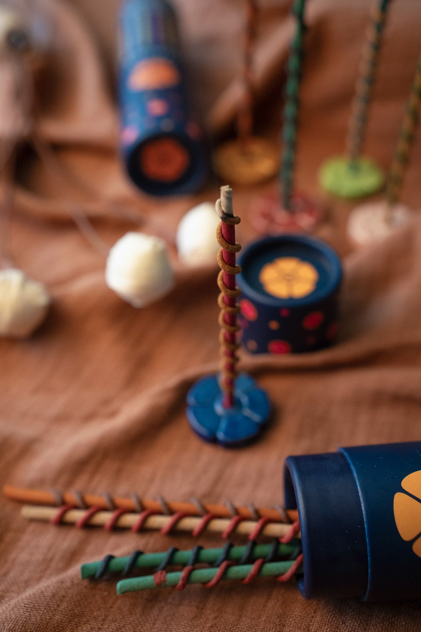 Double Scented Spiral Incense – Elemental Harmony - Maroma
