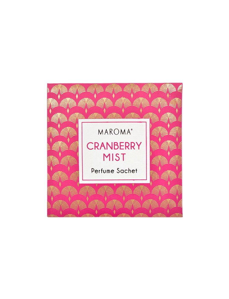 Cranberry Mist Perfume Sachet - Maroma