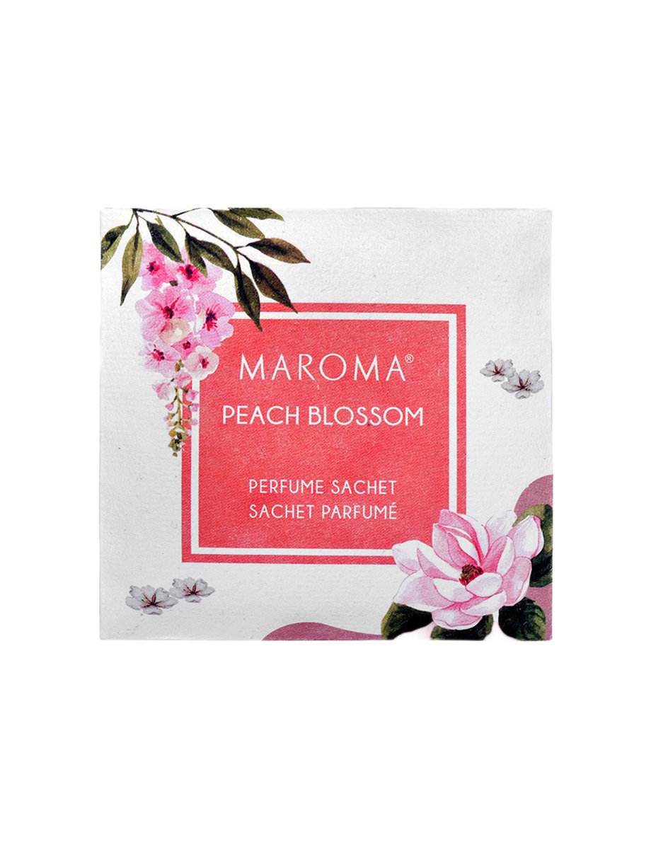 Peach Blossom Perfumed Sachet - Maroma