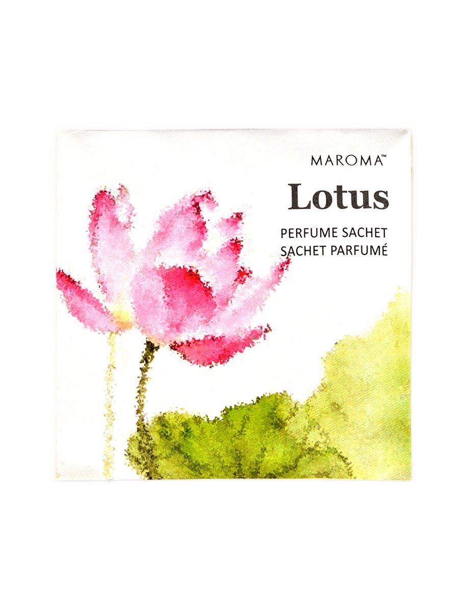 Lotus Perfumed Sachet - Maroma