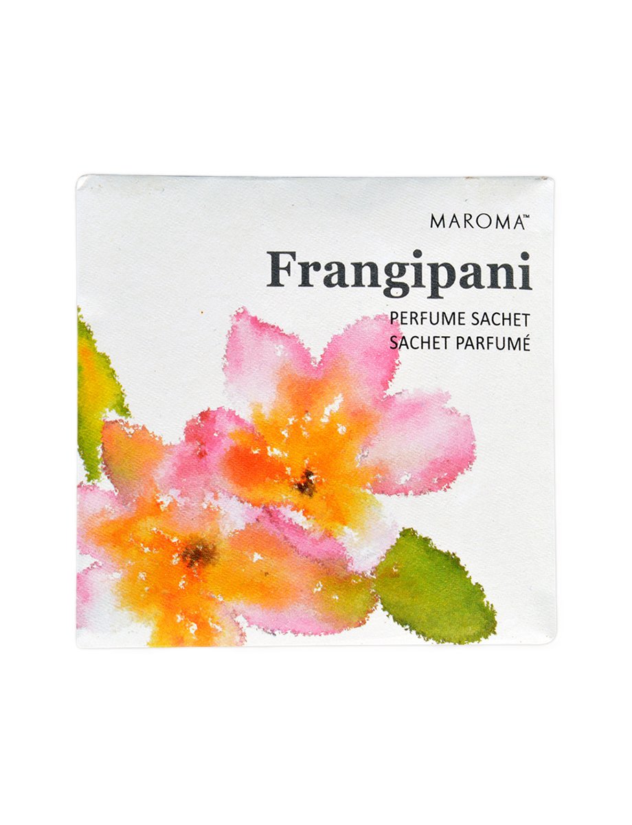 Frangipani Perfumed Sachet - Maroma