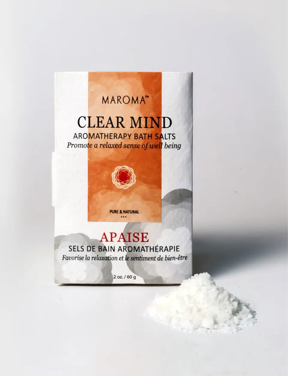 Clear Mind Aromatherapy Bath Salt - Maroma