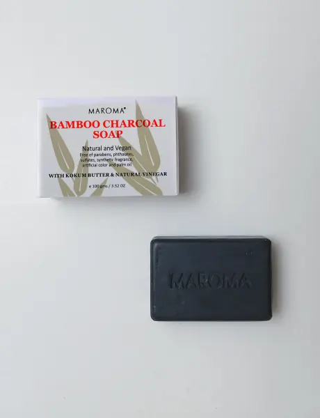 Bamboo Charcoal Bath Soap - Maroma