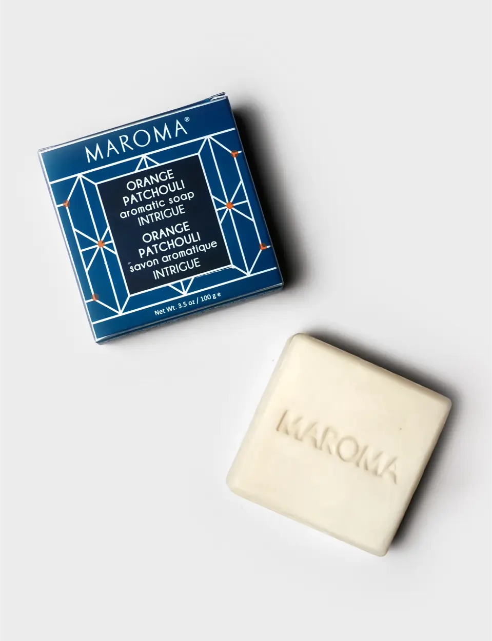 Orange Patchouli Aromatic Bath Soap - Maroma