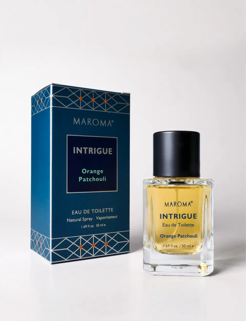 Intrigue Orange Patchouli Eau de Toilette - Maroma