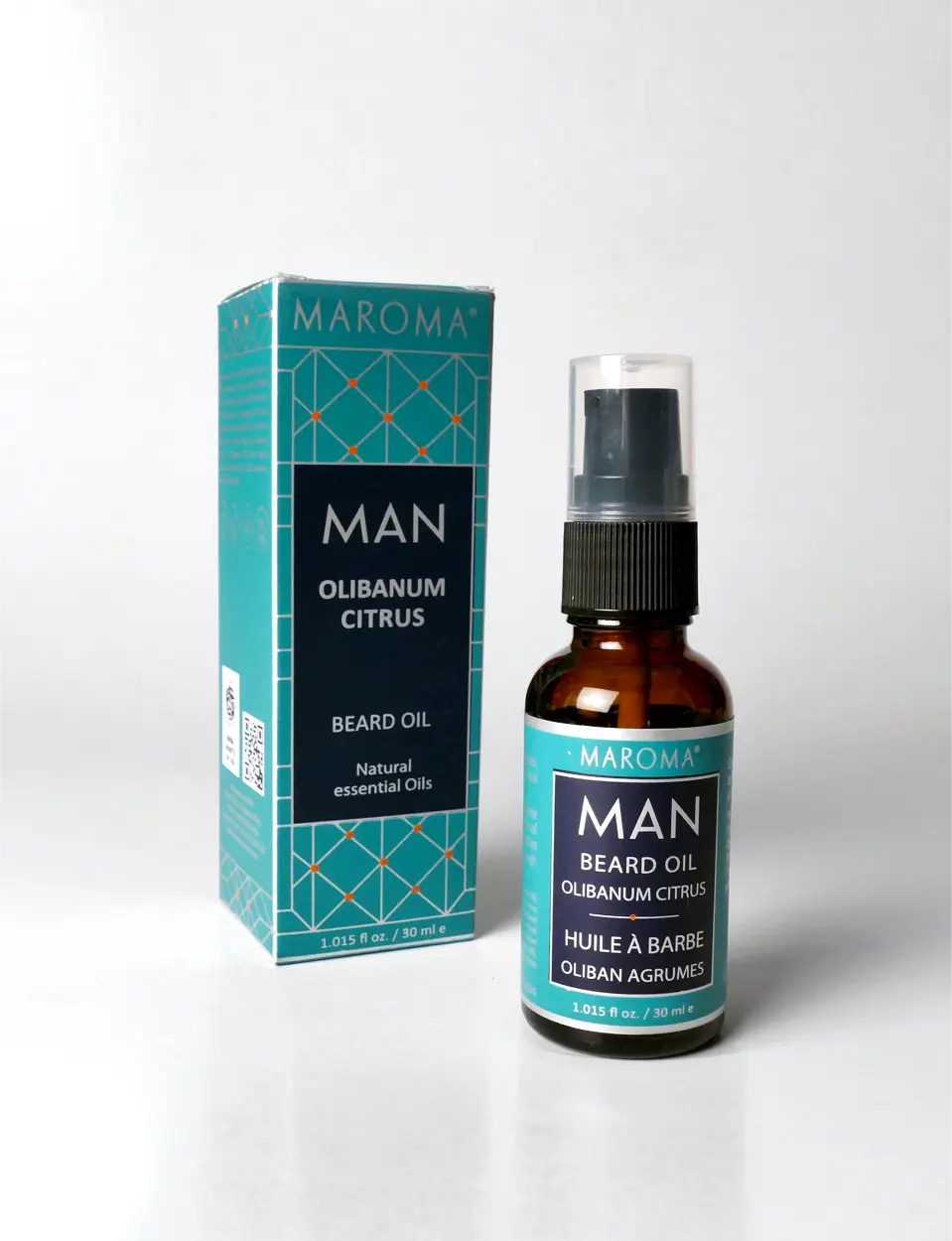 Olibanum Citrus Men’s Beard Oil - Maroma
