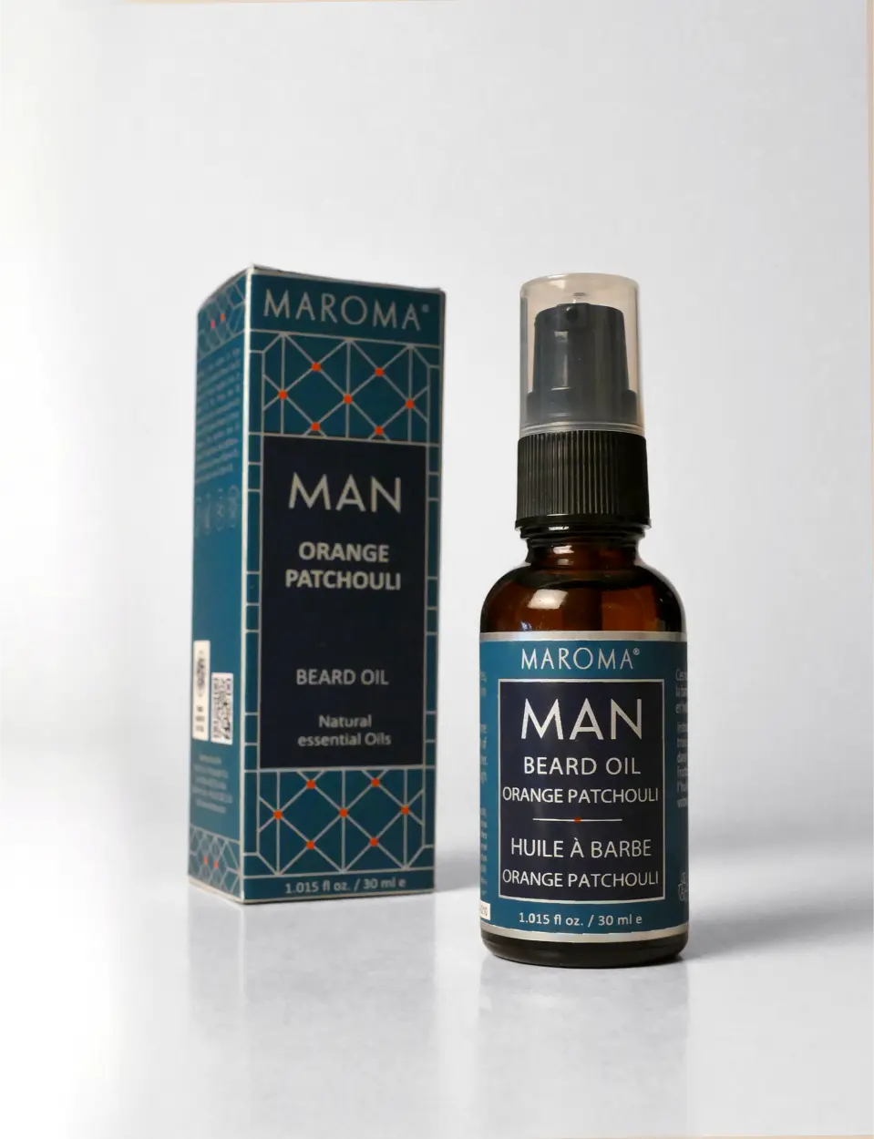 Orange Patchouli Men’s Beard Oil - Maroma
