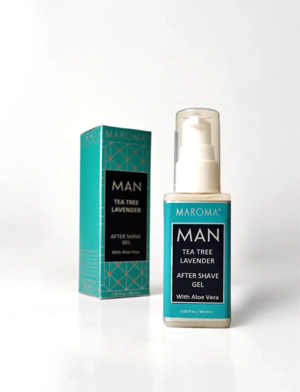 Tea Tree and Lavender After Shave Gel - Maroma
