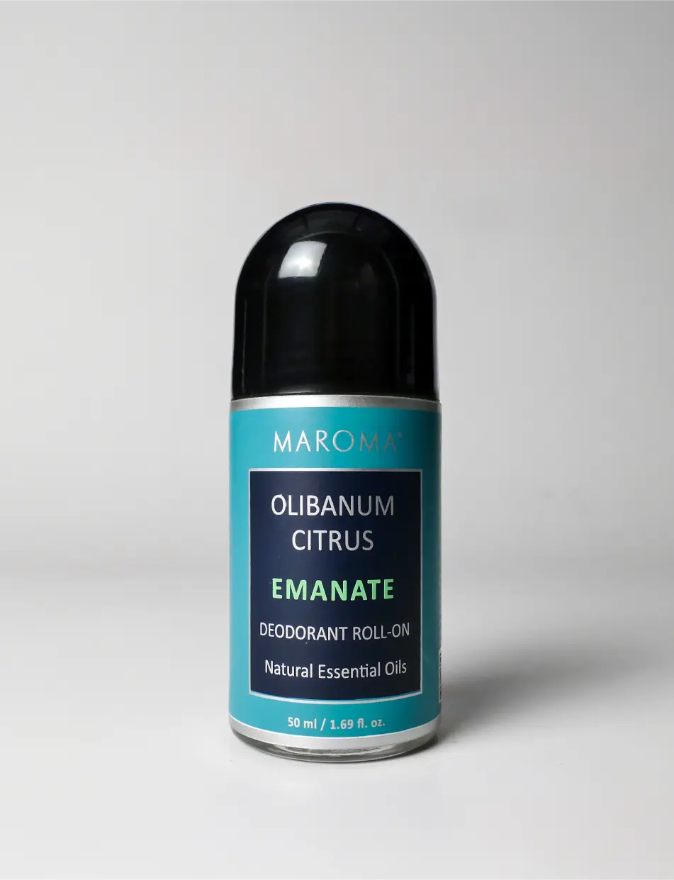 Olibanum Citrus Men’s Deodorant – Emanate - Maroma