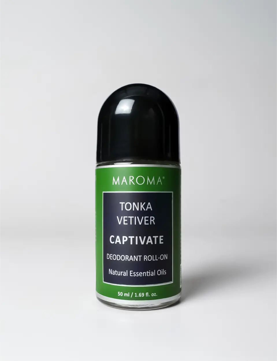 Tonka Vetiver Men’s Deodorant – Captivate - Maroma