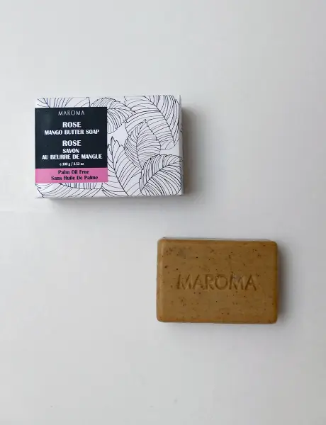 Rose Mild Scrub Soap - Maroma