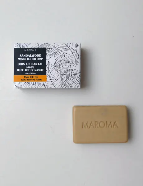 Sandalwood Mild Scrub Soap - Maroma