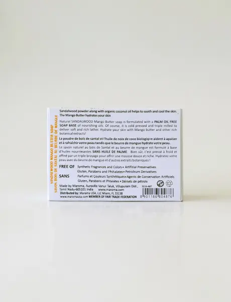 Sandalwood Mild Scrub Soap view 4