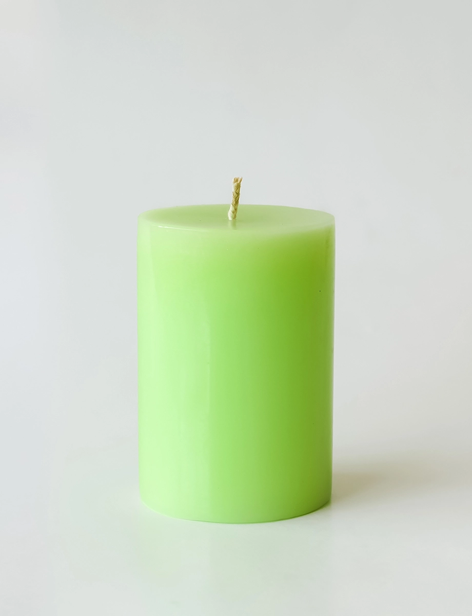Apple Blossom Pillar Candle view 3