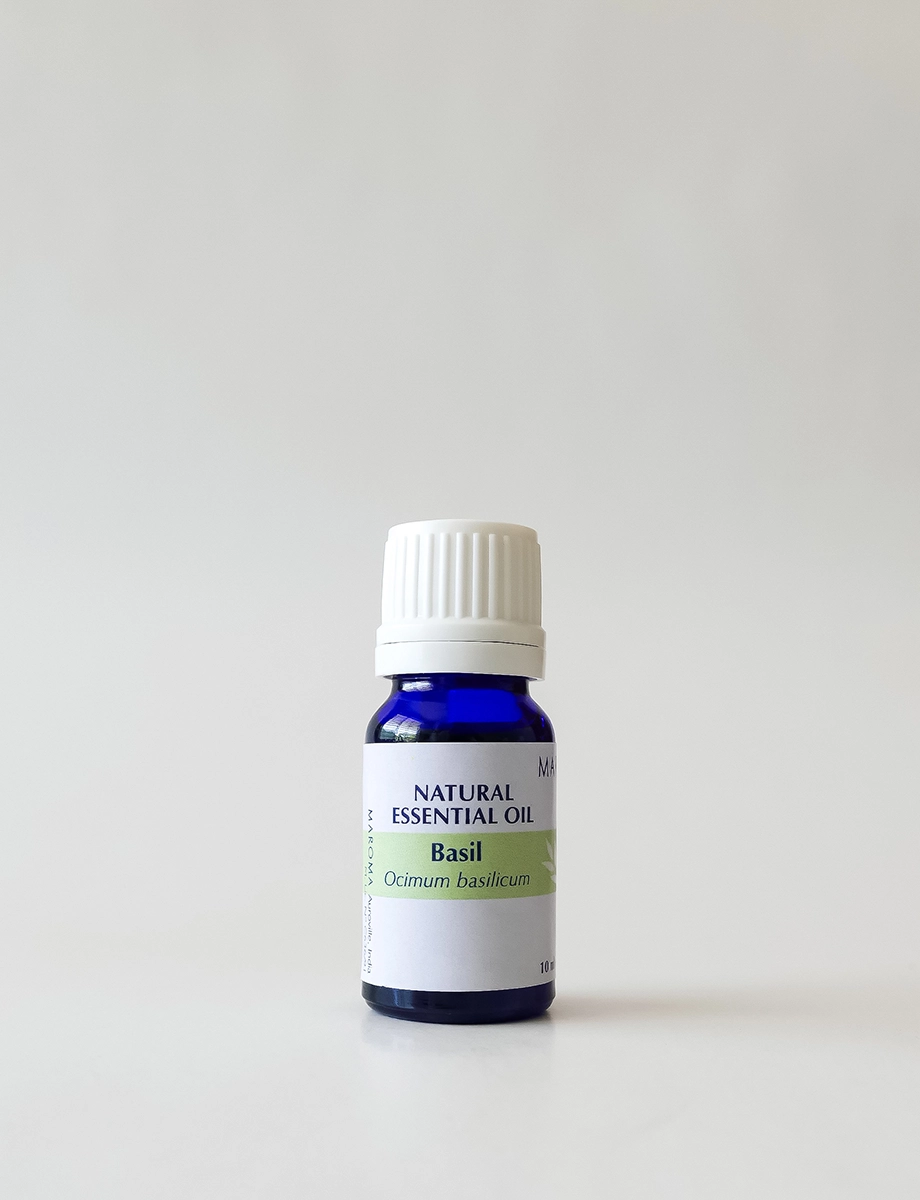 Basil 100% Natural Essential Oil – 10ml - Maroma