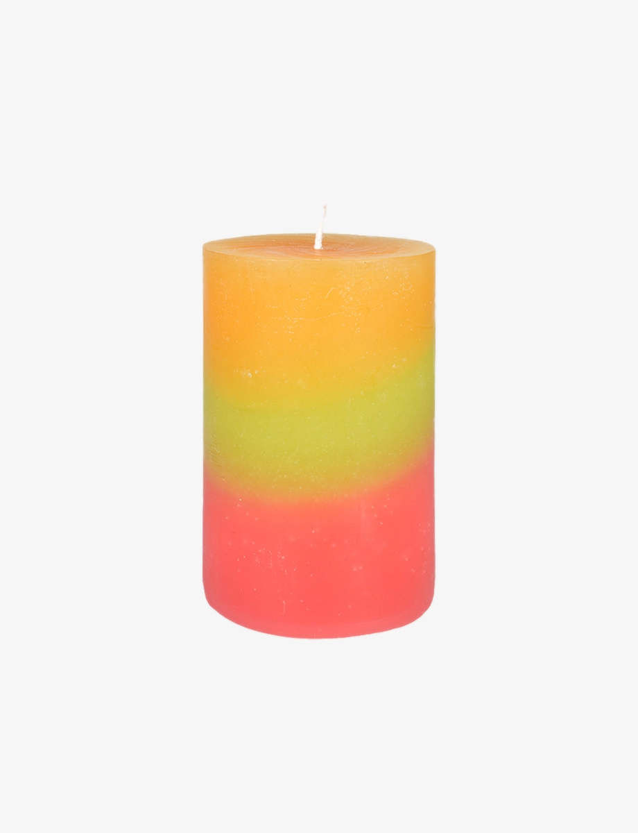 Geranium, Lemon, Champagne Strawberry Triple Scented Candle - Maroma