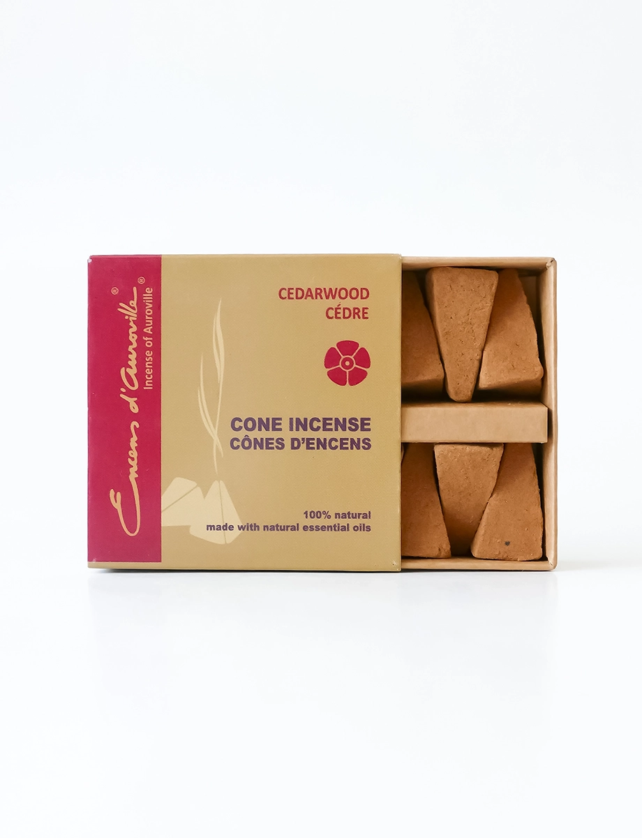 Cedarwood Cone Incense - Maroma