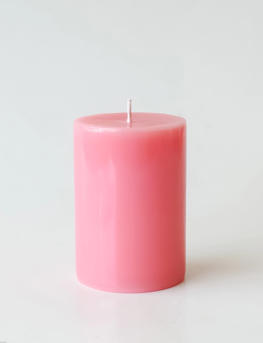 Cherry Blossom Pillar Candle view 2