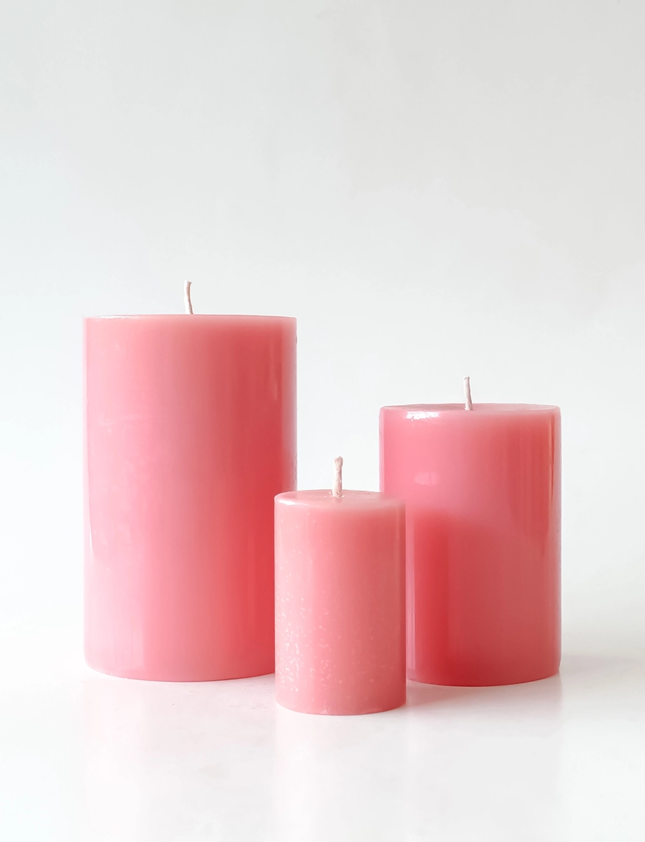 Cherry Blossom Pillar Candle - Maroma