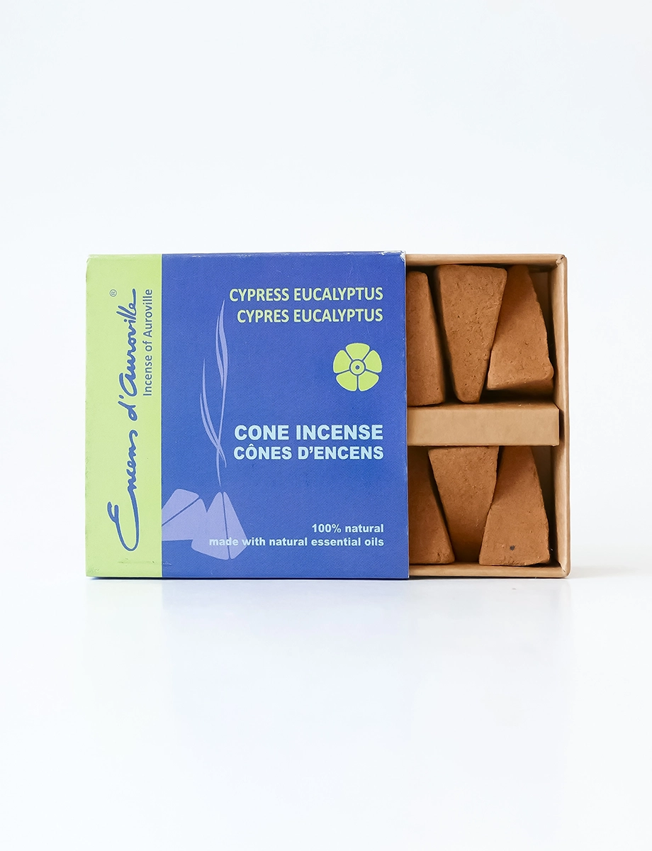 Cypress Eucalyptus Cone Incense - Maroma