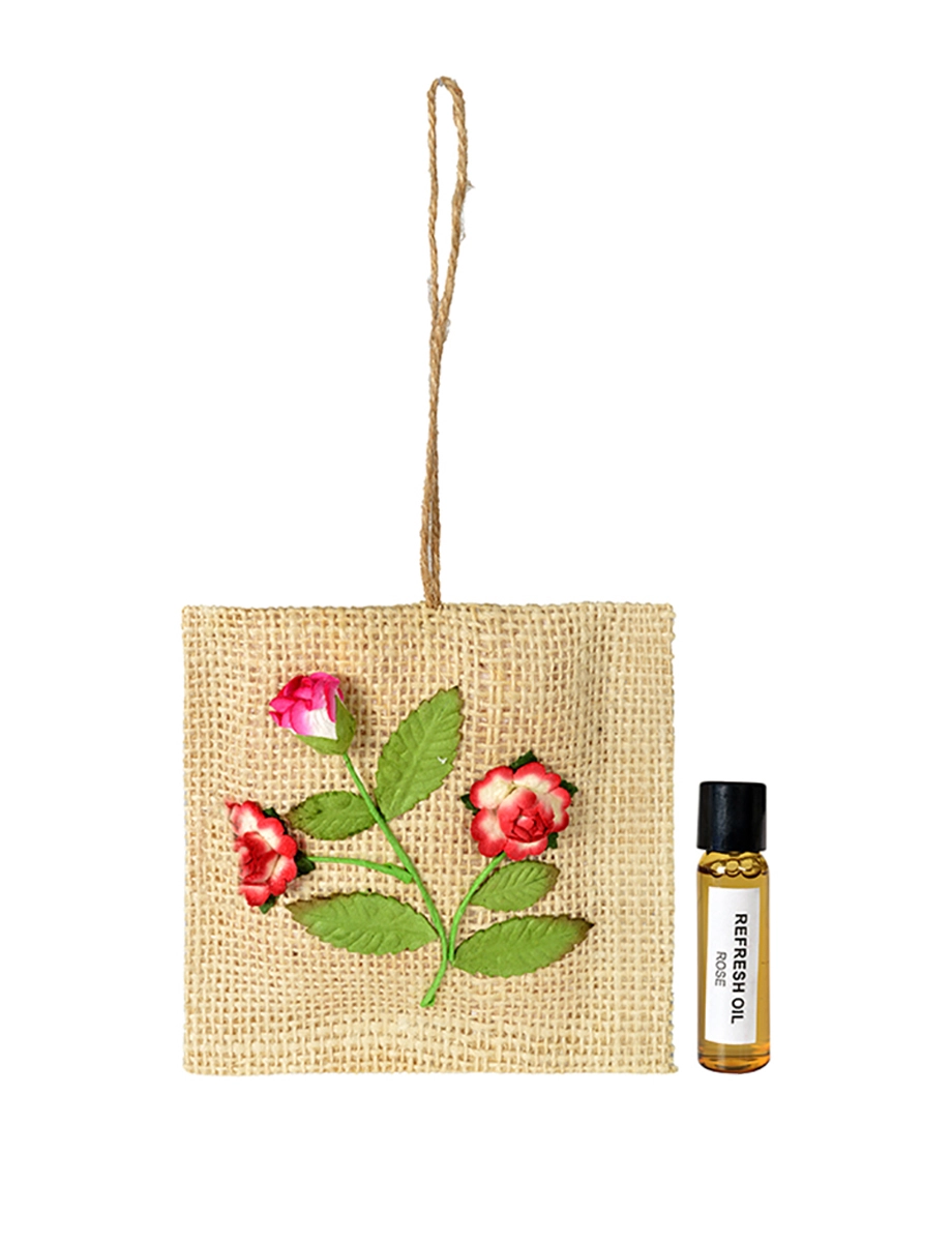 Rose Jute Sachet - Maroma