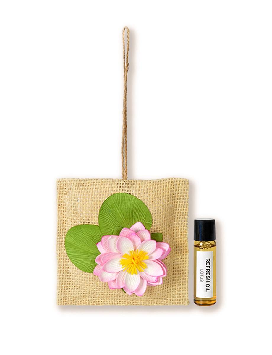 Lotus Jute Sachet - Maroma