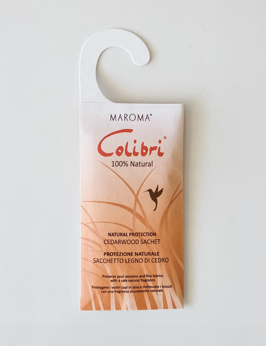 Colibri Cedarwood Hanging Sachet - Maroma
