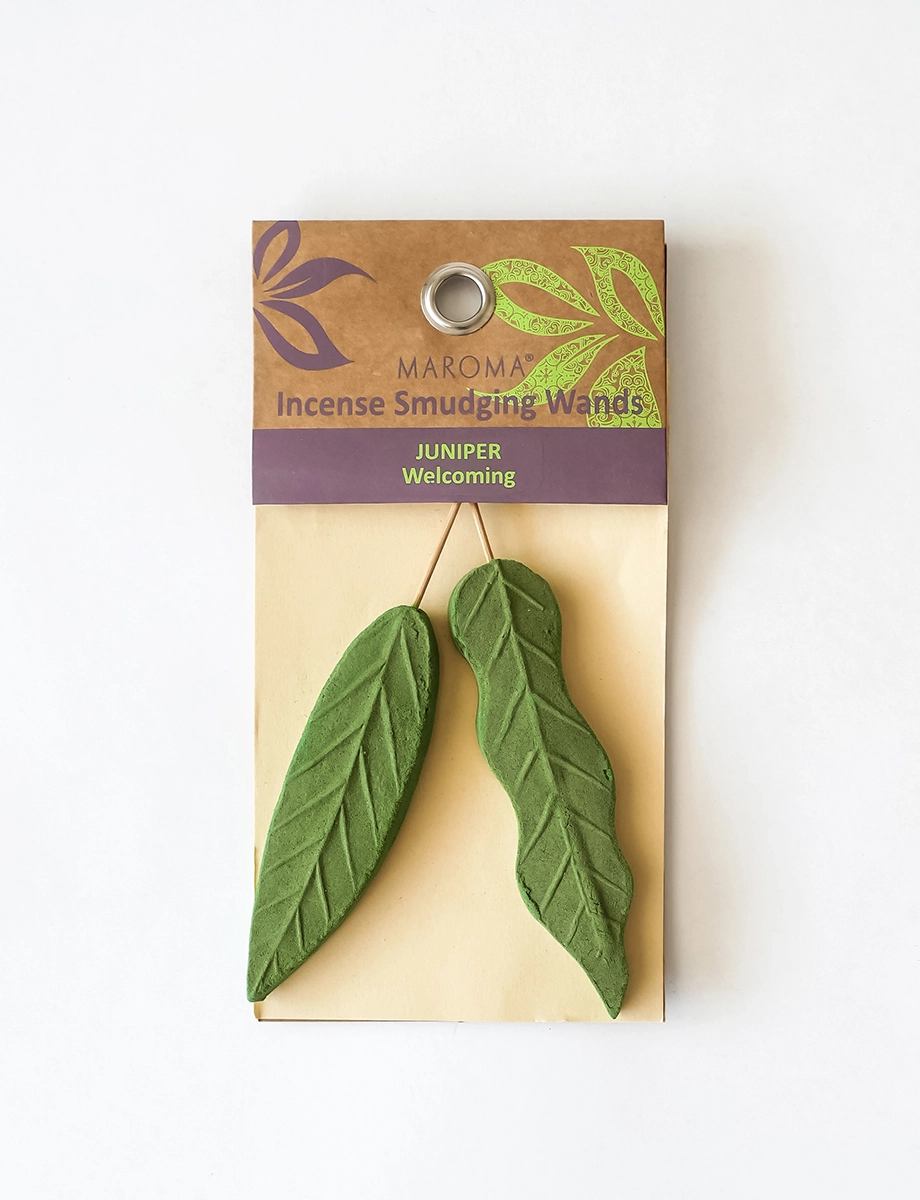 Juniper Smudging Incense Wands - Maroma