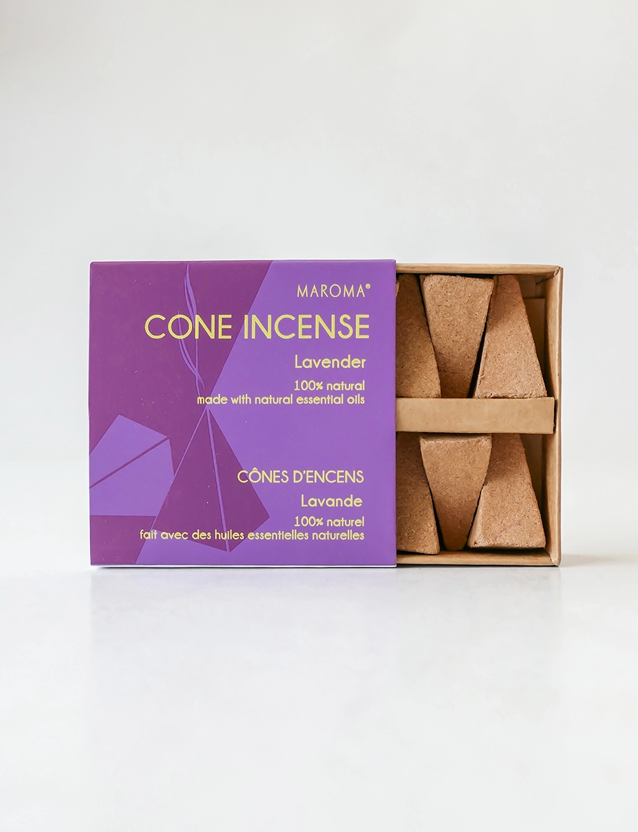 Lavender Cone Incense - Maroma