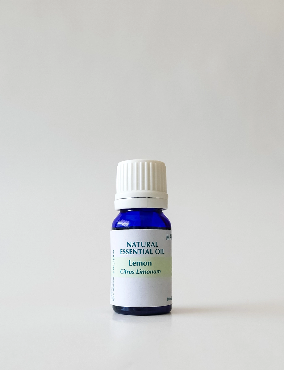 Lemon 100% Natural Essential Oil – 10ml - Maroma