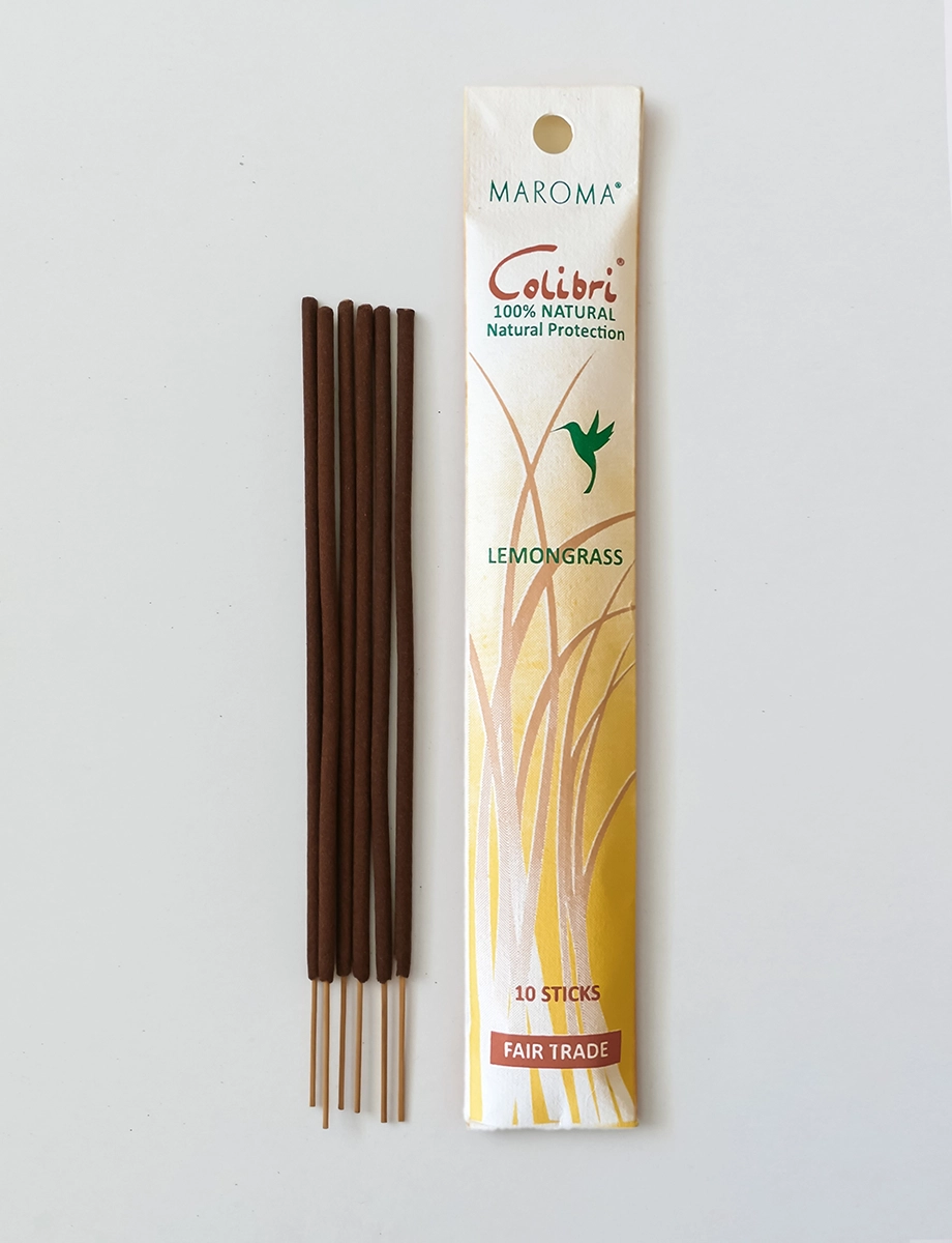 Coilbri Lemongrass Incense – 10 Sticks - Maroma