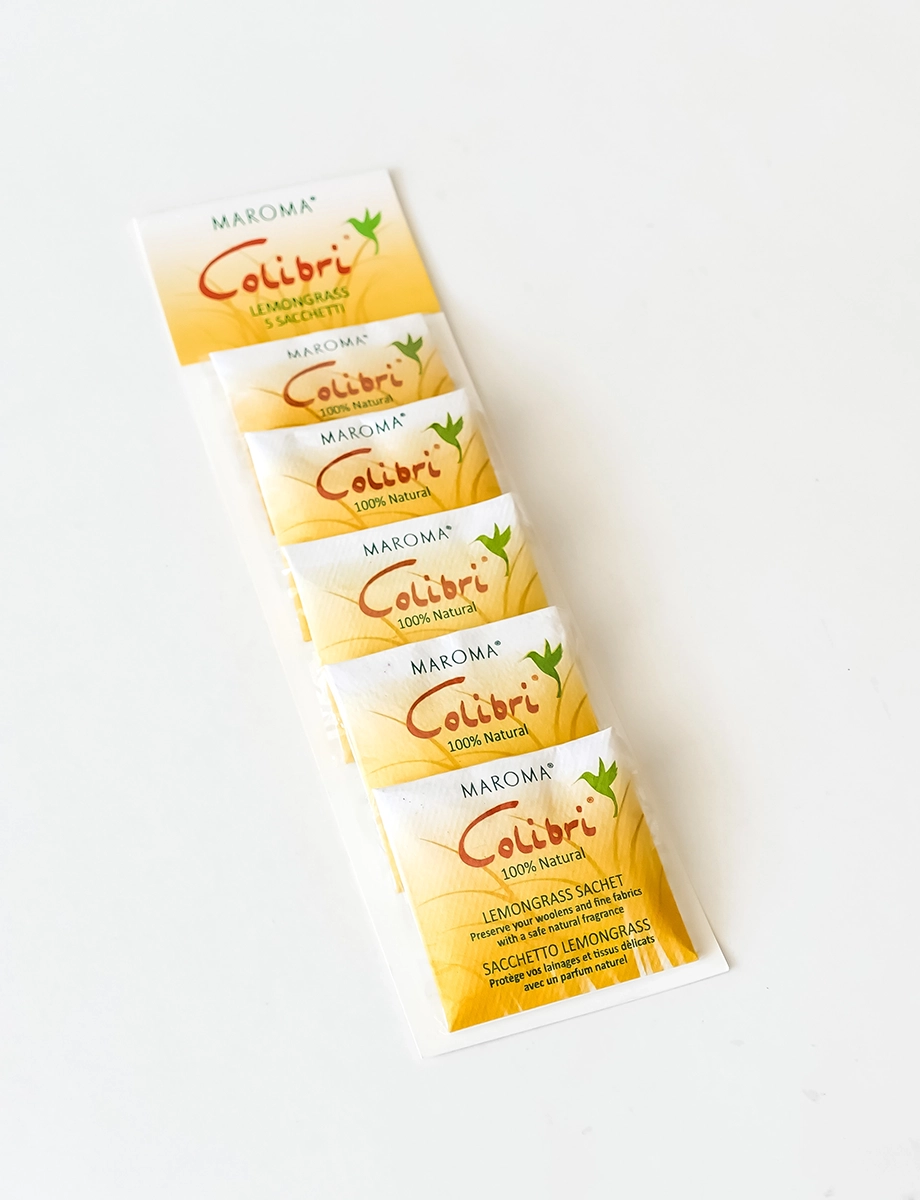 Lemongrass Mini Sachet – Pack of 5 - Maroma