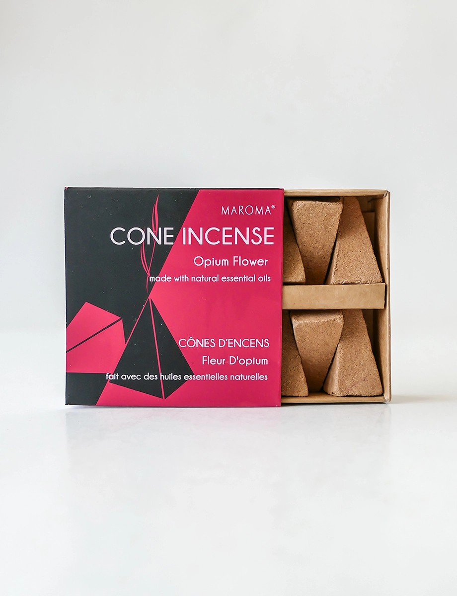 Opium Flower Cone Incense - Maroma