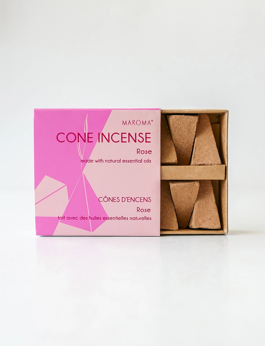 Rose Cone Incense - Maroma