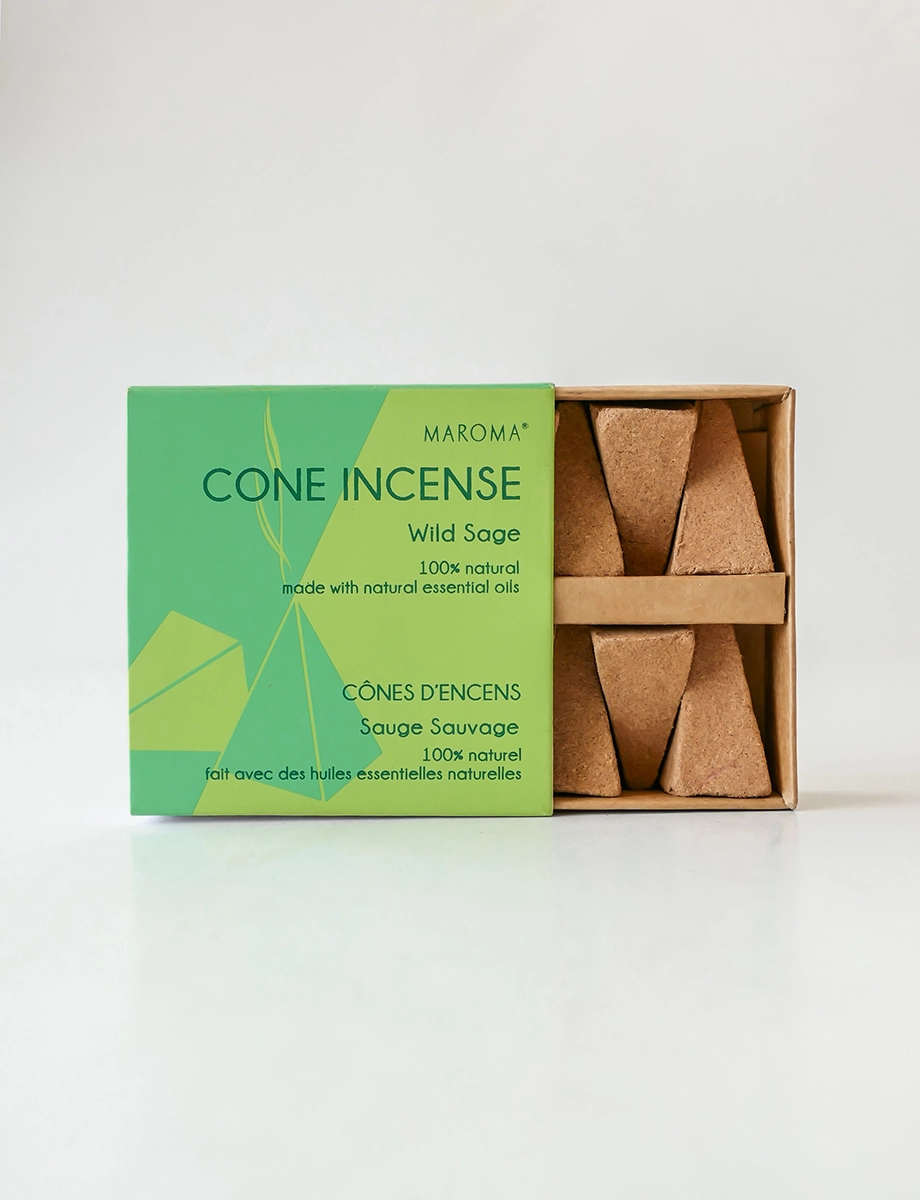 Wild Sage Cone Incense - Maroma