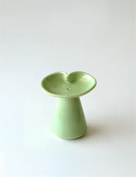Ceramic Bambooless Incense Holder Green - Maroma