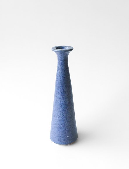 Ceramic Purple Taper Candle Holder - Maroma