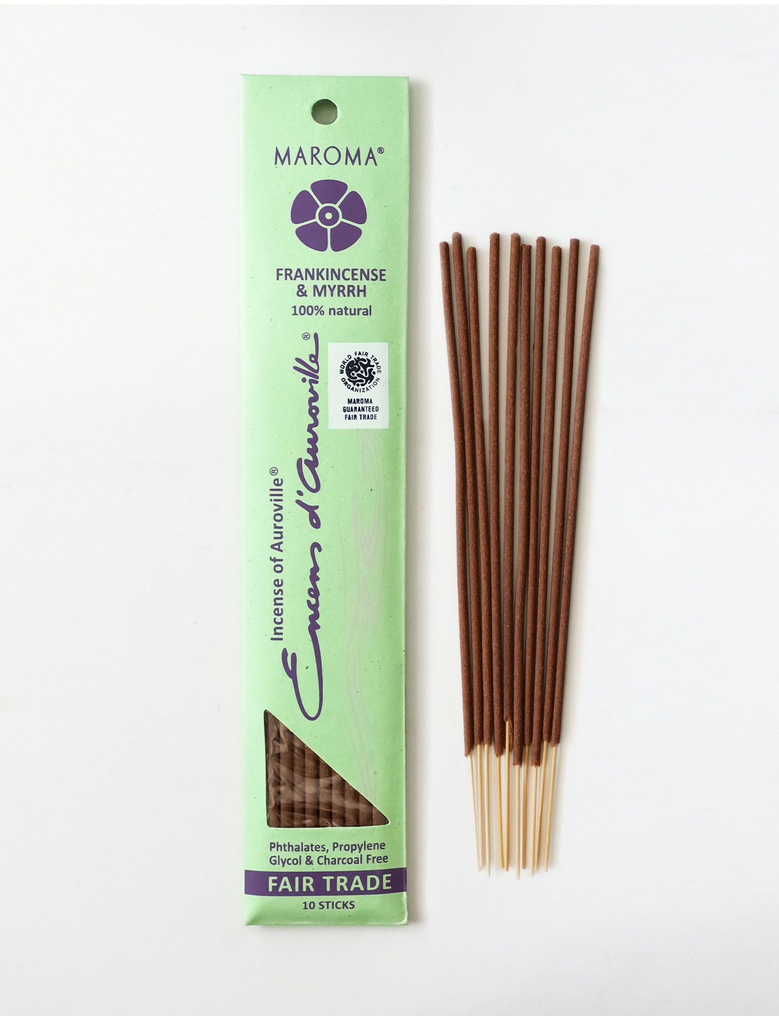 Frankincense & Myrrh Incense Sticks - Maroma