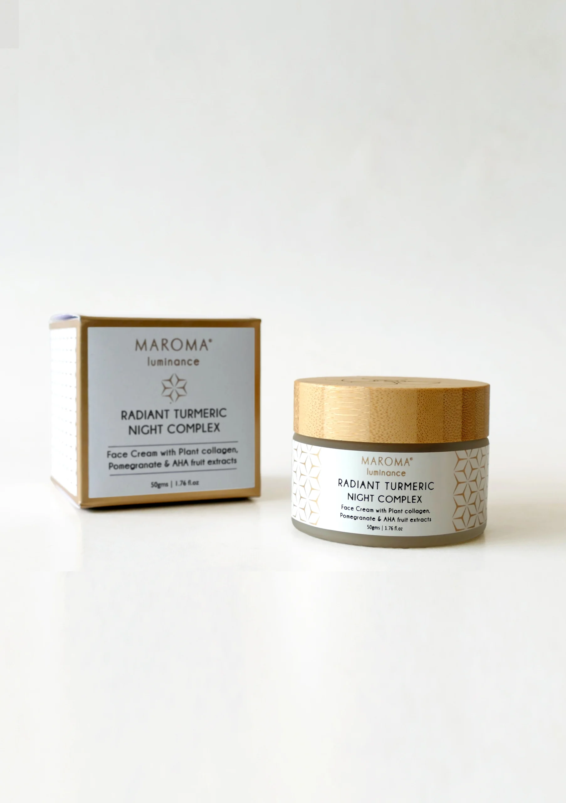 Radiant Turmeric Night Complex Face Cream - Maroma