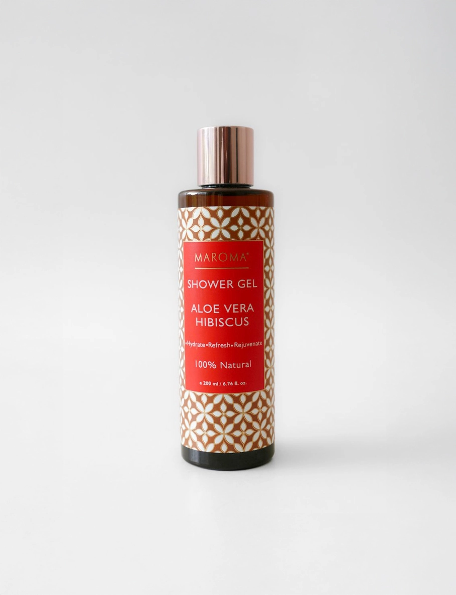 Aloe Vera Hibiscus Shower Gel - Maroma