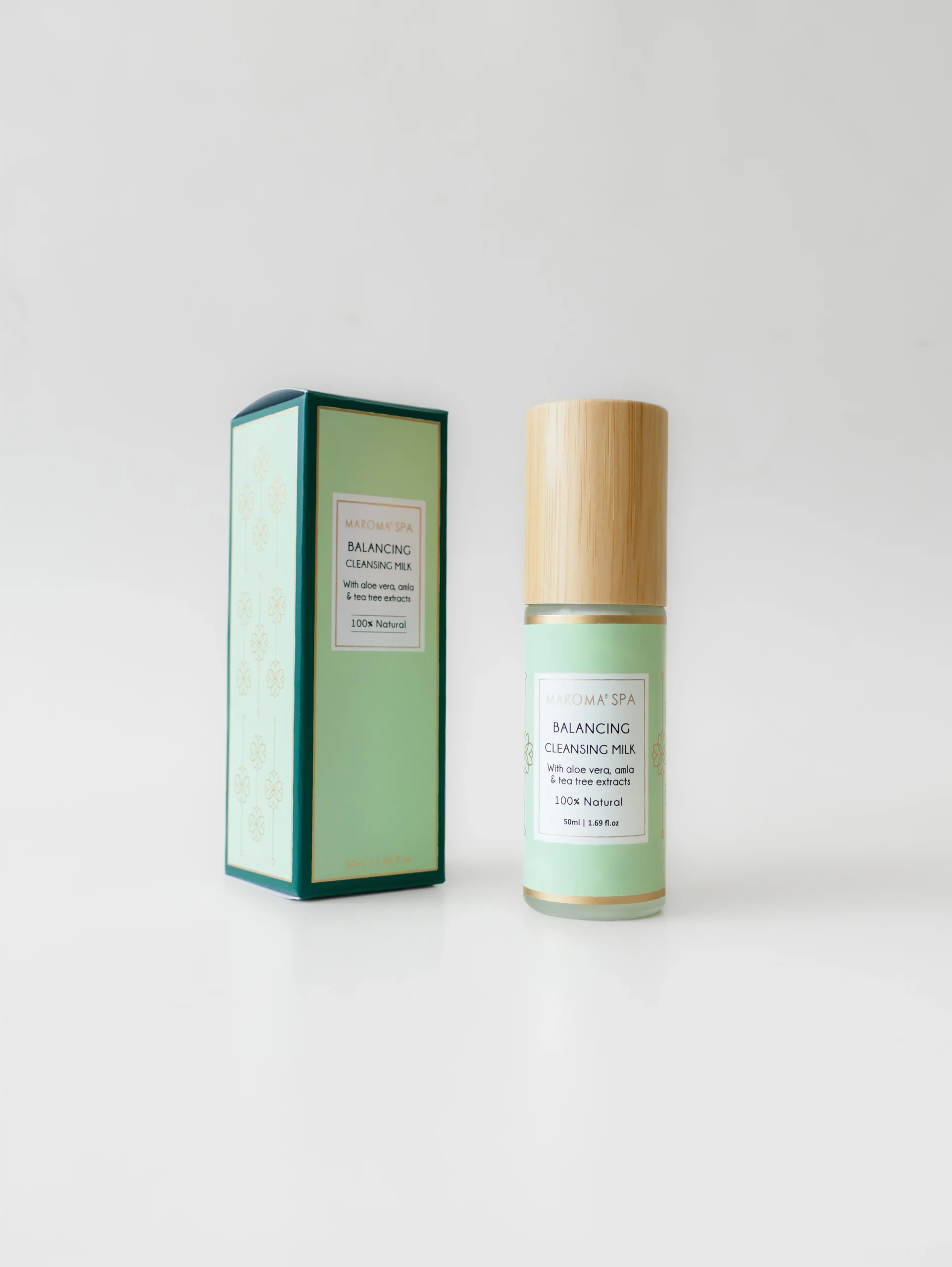 CLEANSING MILK – With Aloe Vera, Amla & Tea Tree  Extracts - Maroma