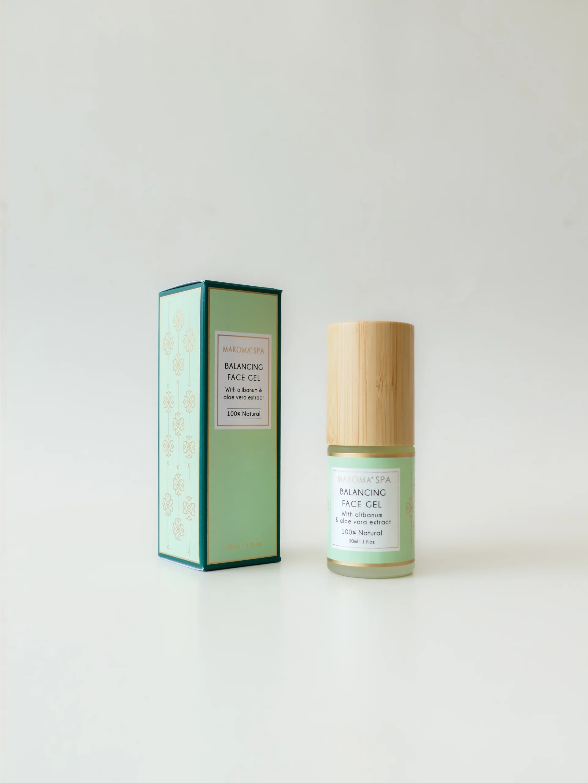 Face Gel with Olibanum & Aloe Vera Extract - Maroma