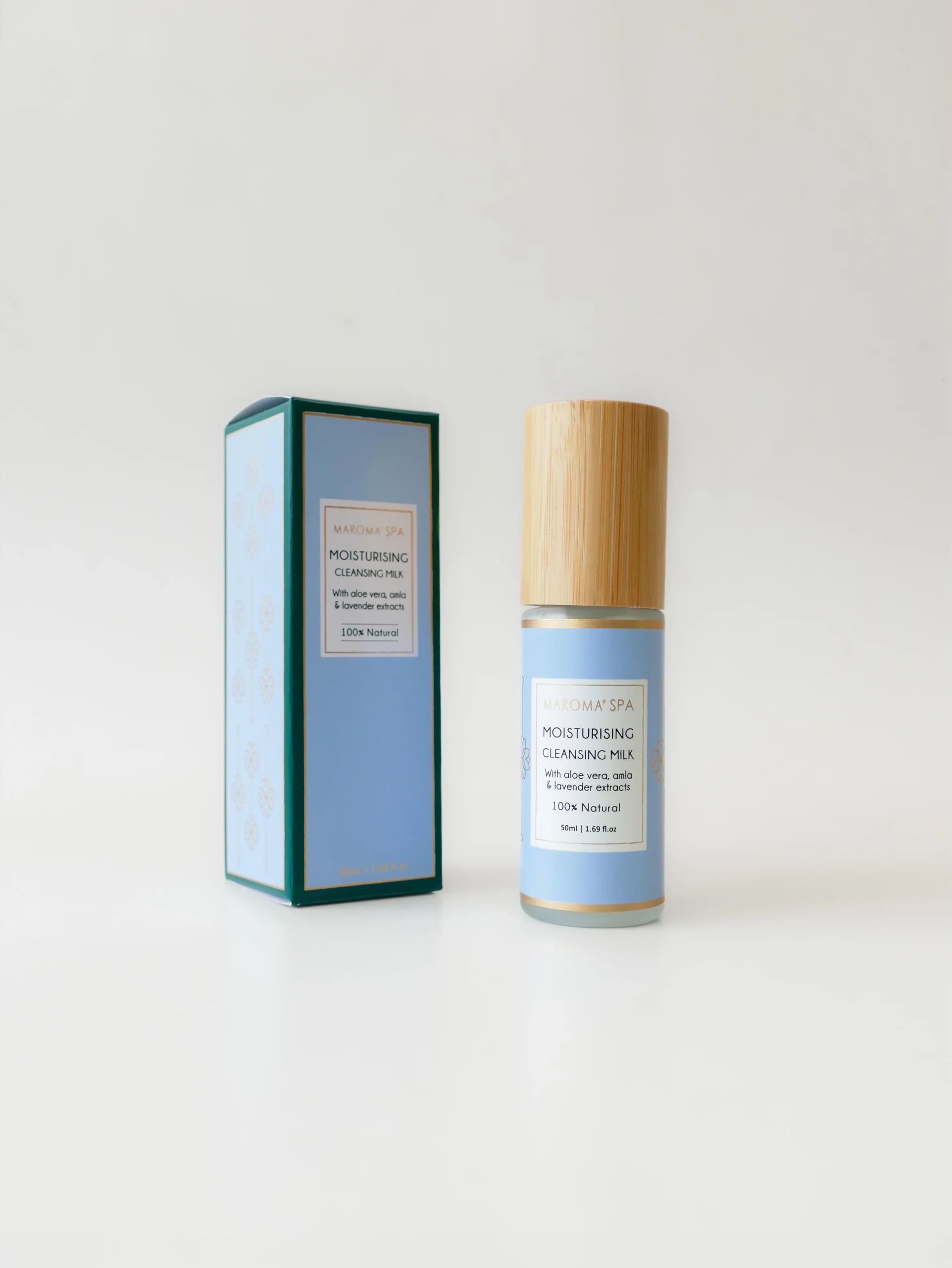 CLEANSING MILK – With Aloe Vera, Amla & Lavender Extracts - Maroma