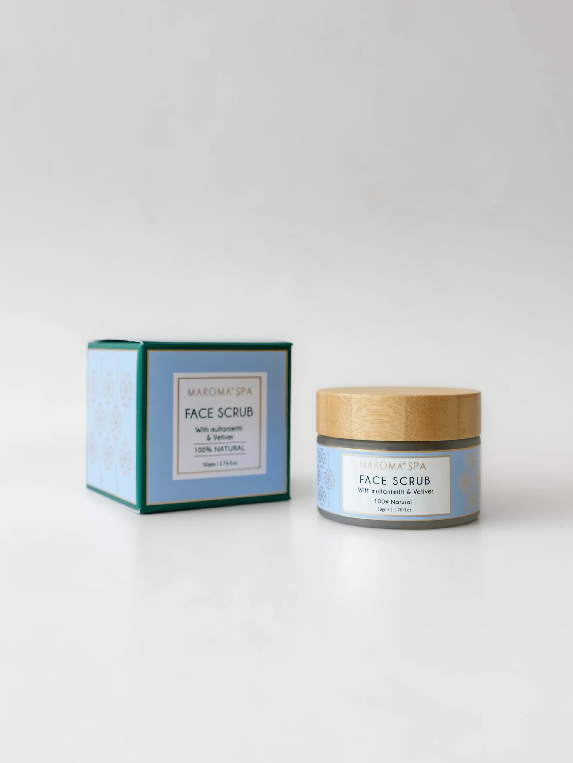 Face Scrub with Multani Mitti and Vetiver - Maroma